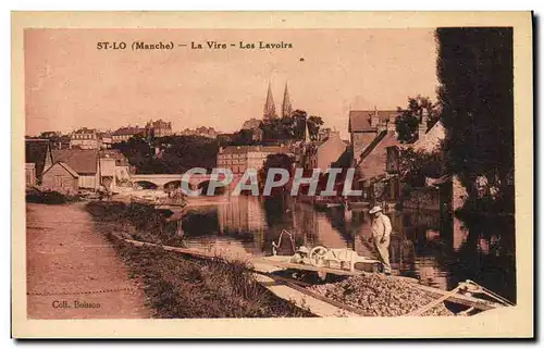 Cartes postales St Lo La Vire Les Lavoirs