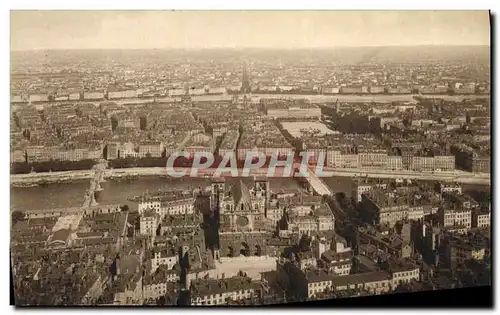 Cartes postales Lyon Vue generale