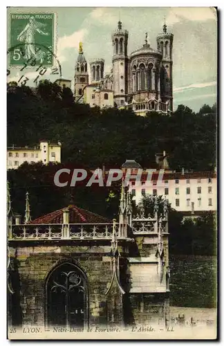 Cartes postales Lyon Notre Dame de Fourviere L Abside