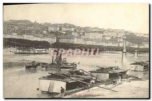 Ansichtskarte AK Lyon Passerelle du college