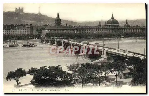 Cartes postales Lyon Le Pont de la Guillotiere