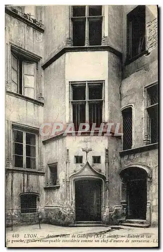 Cartes postales Lyon Ancien hotel de Gadagne