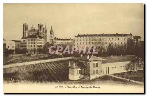 Ansichtskarte AK Lyon Fourviere et Pension de Dames