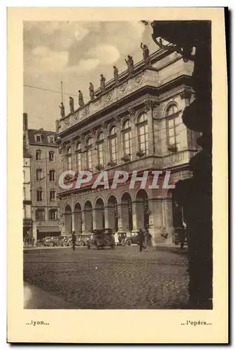 Ansichtskarte AK Lyon l opera