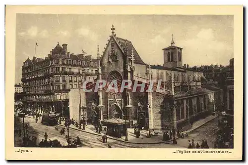 Cartes postales Lyon l eglise saint bonaventure