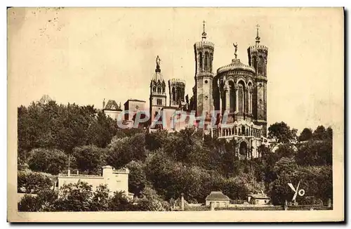 Ansichtskarte AK Lyon Abside de la Basilique de Notre Dame de notre Dame de Fourviere