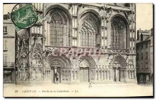 Cartes postales Saint Lo Proche de la Cathedrale