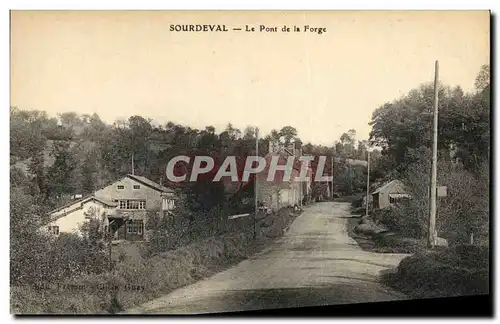 Ansichtskarte AK Sourdeval Le Pont de la Forge