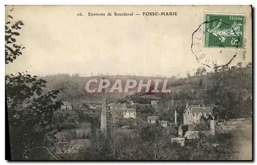 Ansichtskarte AK Environs de Sourdeval Fosse Marie