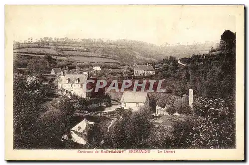 Cartes postales Environs de Sourdeval Brouains Le Desert