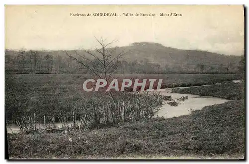 Cartes postales Environs de Sourdeval Vallee de Brouains Mont d Eron