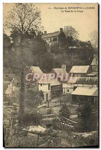 Ansichtskarte AK Environs de Sourdeval la Barre Le Pont de la Forge