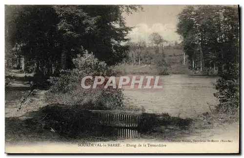 Cartes postales Sourdeval la Barre Etang de la Tessardiere