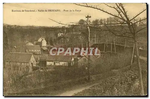 Cartes postales Environs de Sourdeval Vallee de Brouains Pont de la Forge