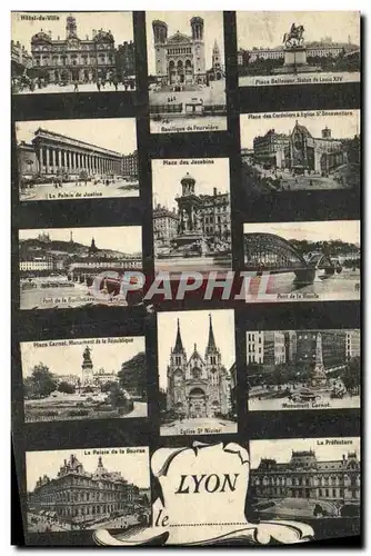 Cartes postales Lyon