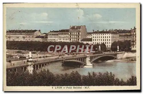 Ansichtskarte AK Lyon Pont Gallieni