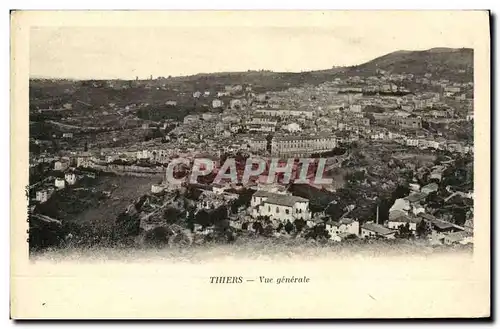 Cartes postales Thiers Vue generale