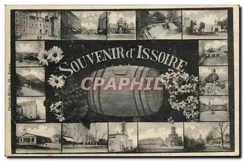 Cartes postales Souvenier d Issoire Tonneau de vin