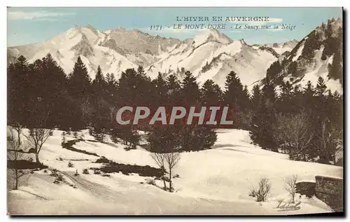 Cartes postales Le Mont Dore Le Sancy sous la Neige