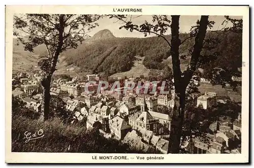 Cartes postales Le Mont Dore Vue generale