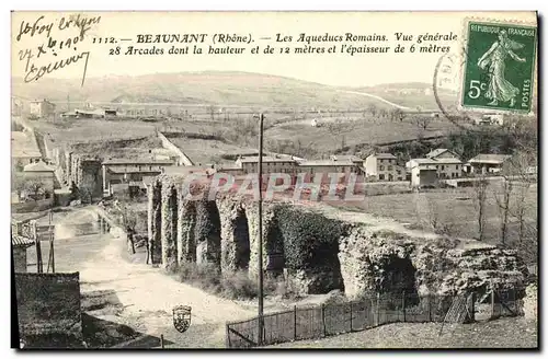 Cartes postales Beaunant Les Aqueducs romains Vue generale