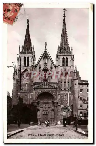 Cartes postales Lyon Eglise Saint Nizier