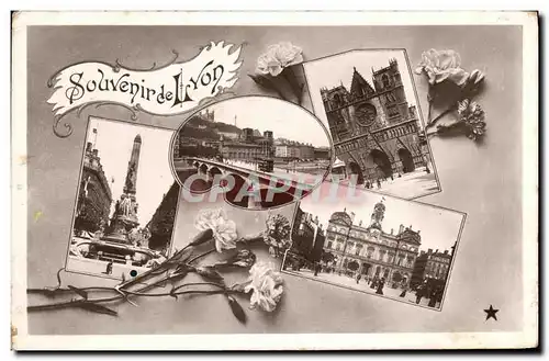 Cartes postales Souvenir de Lyon