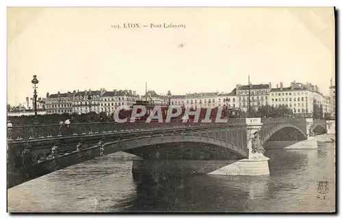 Cartes postales Lyon Pont Lafayette