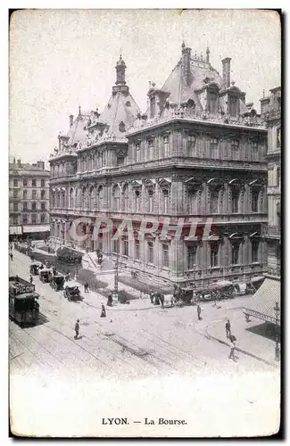 Cartes postales Lyon La Bourse