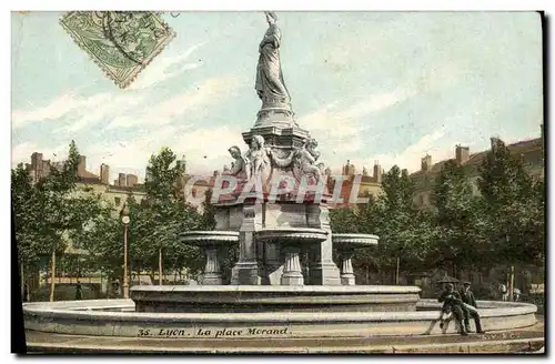 Cartes postales Lyon La Place Morand