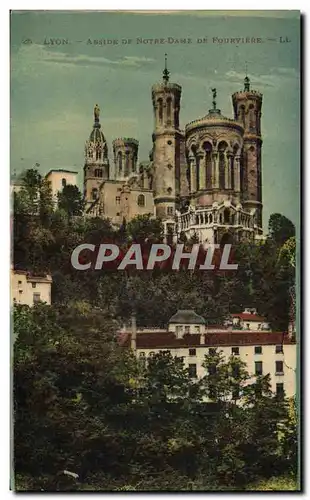 Cartes postales Lyon Abside de Notre Dame de Fourviere