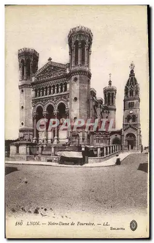 Cartes postales Lyon Notre Dame de Fourviere