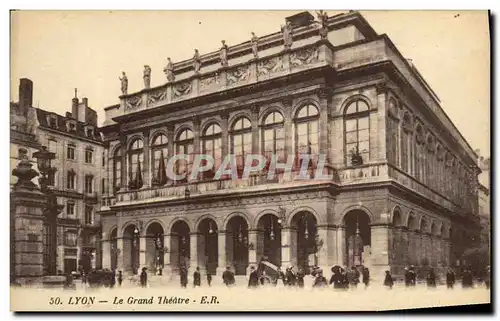 Ansichtskarte AK Lyon Le Grand Theatre