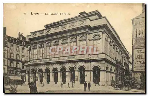 Cartes postales Lyon Le Grand Theatre