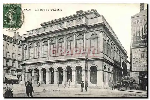 Cartes postales Lyon Le Grand Theatre