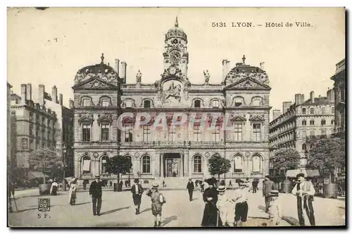 Cartes postales Lyon Hotel de Ville