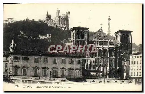 Ansichtskarte AK Lyon Archeveche de Fourviere