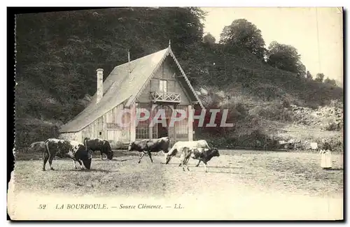 Ansichtskarte AK La Bourboule Source Clemence Vaches