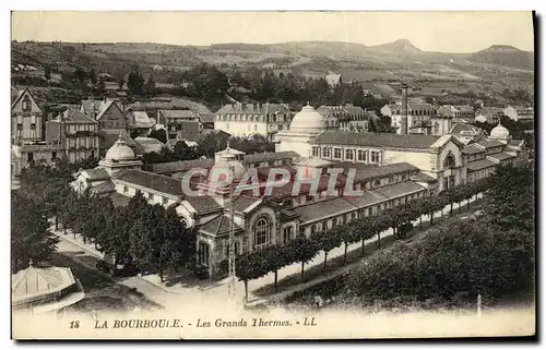 Ansichtskarte AK La Bourboule Les Grands thermes