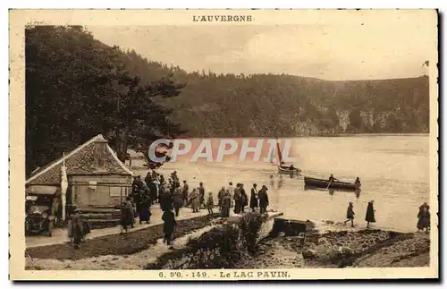 Ansichtskarte AK Auvergne Le Lac Pavin