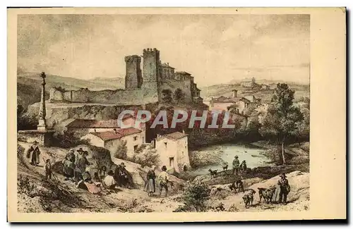 Cartes postales Lyon Le vieux lyonnais de 1550 a 1800 Vue du chateau de l Arbresle