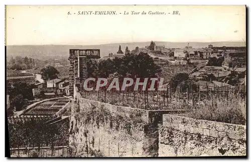 Ansichtskarte AK Saint Emilion La Tour du Guetteur