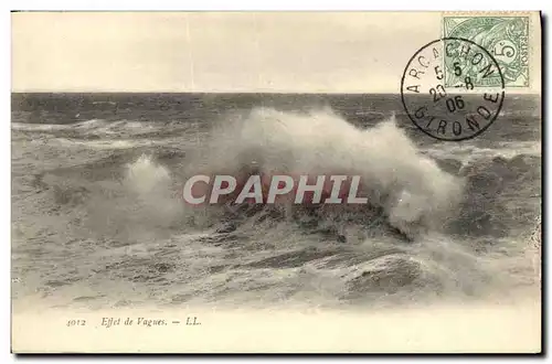 Cartes postales Arcachon Effet de Vagues