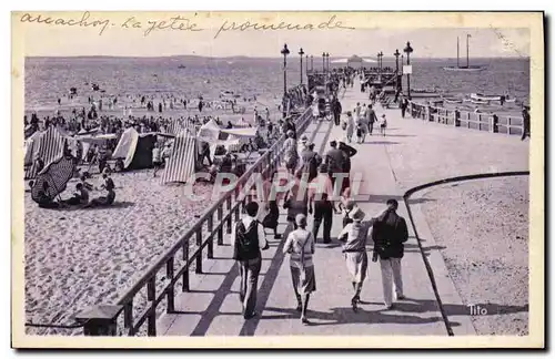 Cartes postales Arcachon La jetee promenade