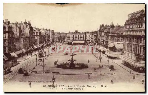 Cartes postales Bordeaux Les Allees de Tourny