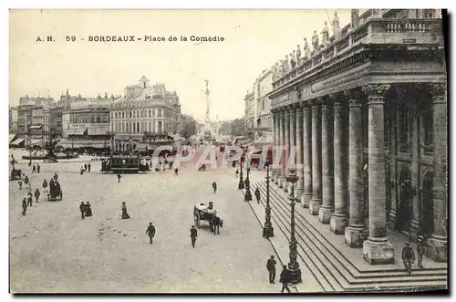 Cartes postales Bordeaux Place de la Cormedie