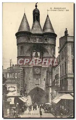 Cartes postales Bordeaux La Grosse Cloche