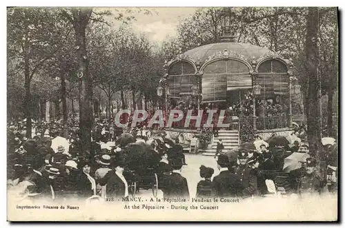 Cartes postales Nancy a la pepiniere Pendant le concert