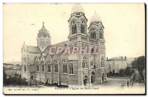 Ansichtskarte AK Nancy L Eglise du Sacre Coeur