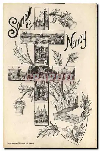 Cartes postales Nancy Souvenir